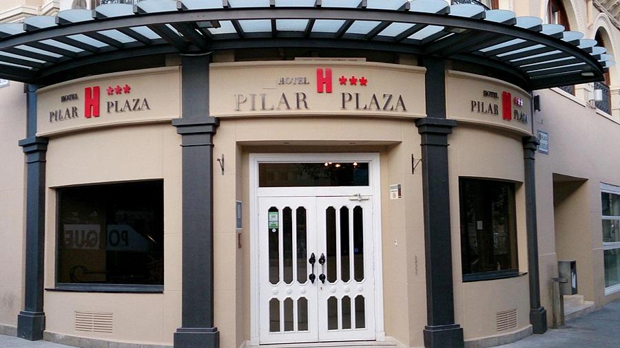 Hotel Pilar Plaza Сарагоса Экстерьер фото